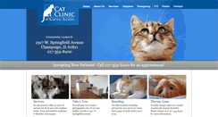 Desktop Screenshot of catcliniccentralillinois.com